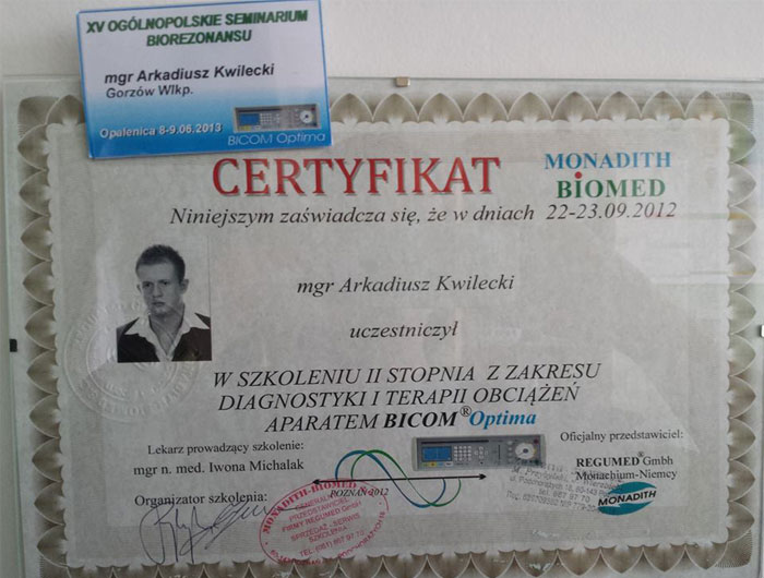 Certyfikat Bio-Mag